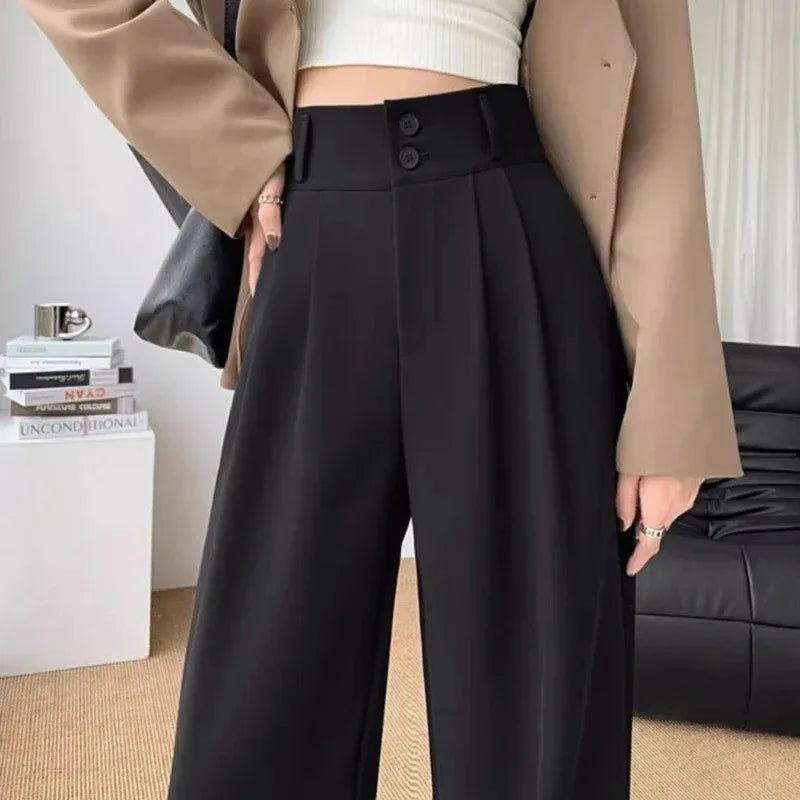 RefineFlow™ Pleated Palazzo Trousers