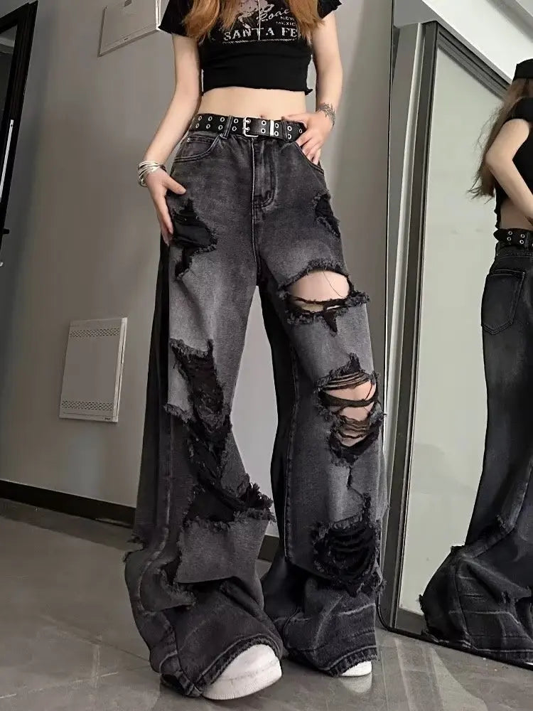 ApexShred™ Wide‑Leg Jeans