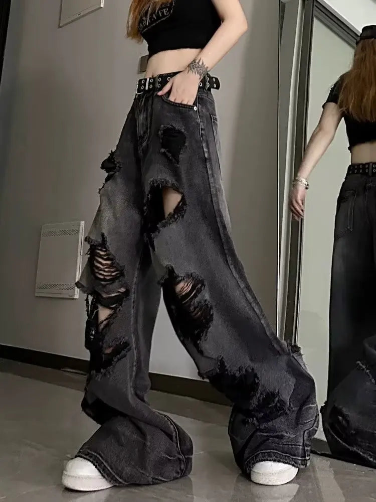 ApexShred™ Wide‑Leg Jeans