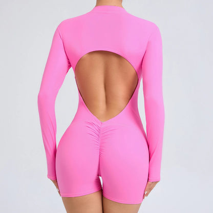 FlexZip Long Sleeve Bodysuit