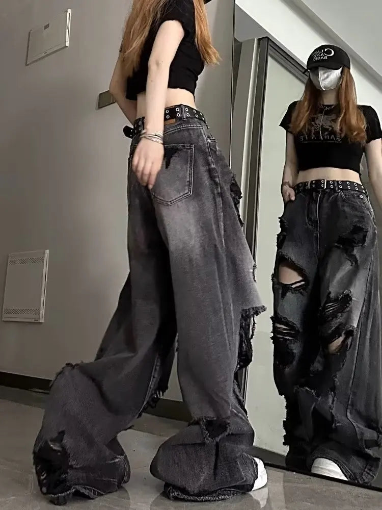 ApexShred™ Wide‑Leg Jeans