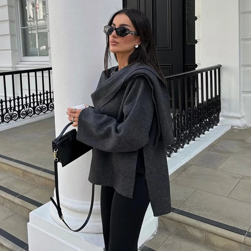 CascadeDrape™ Layered Cape