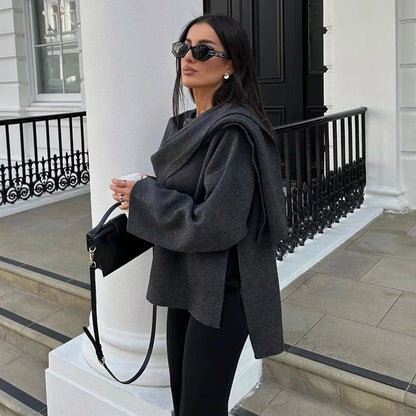 CascadeDrape™ Layered Cape