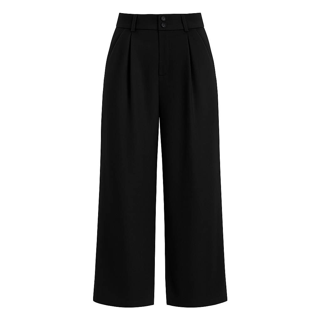 RefineFlow™ Pleated Palazzo Trousers
