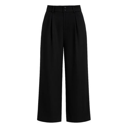 RefineFlow™ Pleated Palazzo Trousers