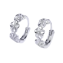 PetalArc™ Floral Hoop Earrings