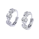 PetalArc™ Floral Hoop Earrings